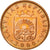 Moneda, Letonia, 2 Santimi, 2000, SC, Cobre recubierto de acero, KM:21