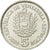 Monnaie, Venezuela, 5 Bolivares, 1989, Werdohl, SPL, Nickel Clad Steel, KM:53a.1