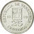 Monnaie, Venezuela, 25 Centimos, 1989, SPL, Nickel Clad Steel, KM:50a