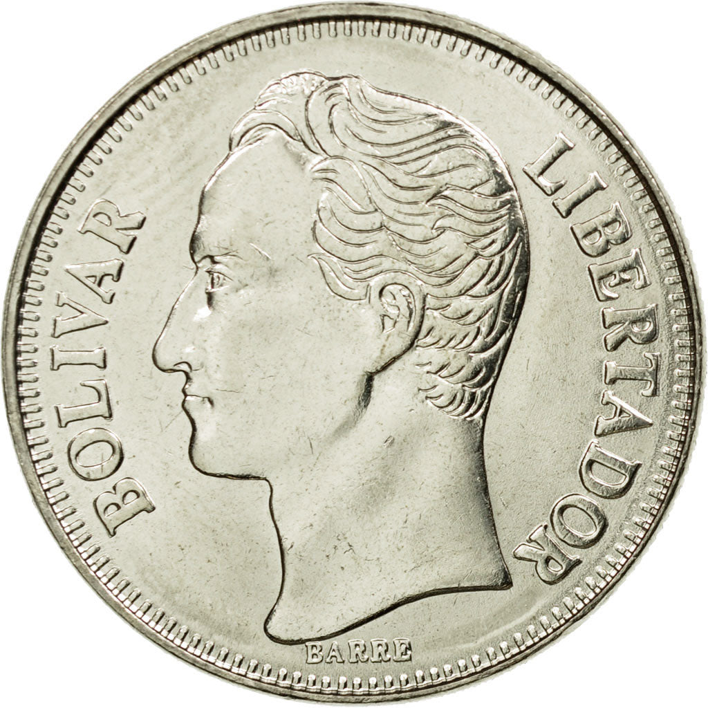 Monnaie, Venezuela, Bolivar, 1990, SPL, Nickel Clad Steel, KM:52a.2