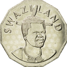 Moneta, Swaziland, King Msawati III, 50 Cents, 2001, British Royal Mint, SPL
