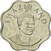 Coin, Swaziland, King Msawati III, 10 Cents, 2002, British Royal Mint, MS(63)