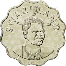 Coin, Swaziland, King Msawati III, 20 Cents, 2002, British Royal Mint, MS(63)