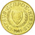 Moneta, Cypr, 5 Cents, 2001, MS(63), Mosiądz niklowy, KM:55.3