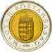 Coin, Hungary, 100 Forint, 1996, Budapest, EF(40-45), Bi-Metallic, KM:721
