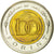 Moneda, Hungría, 100 Forint, 1996, Budapest, MBC, Bimetálico, KM:721
