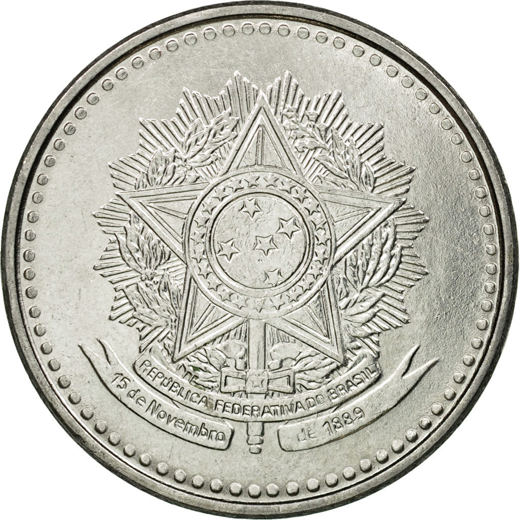 Monnaie, Brésil, Cruzado, 1988, TTB, Stainless Steel, KM:605