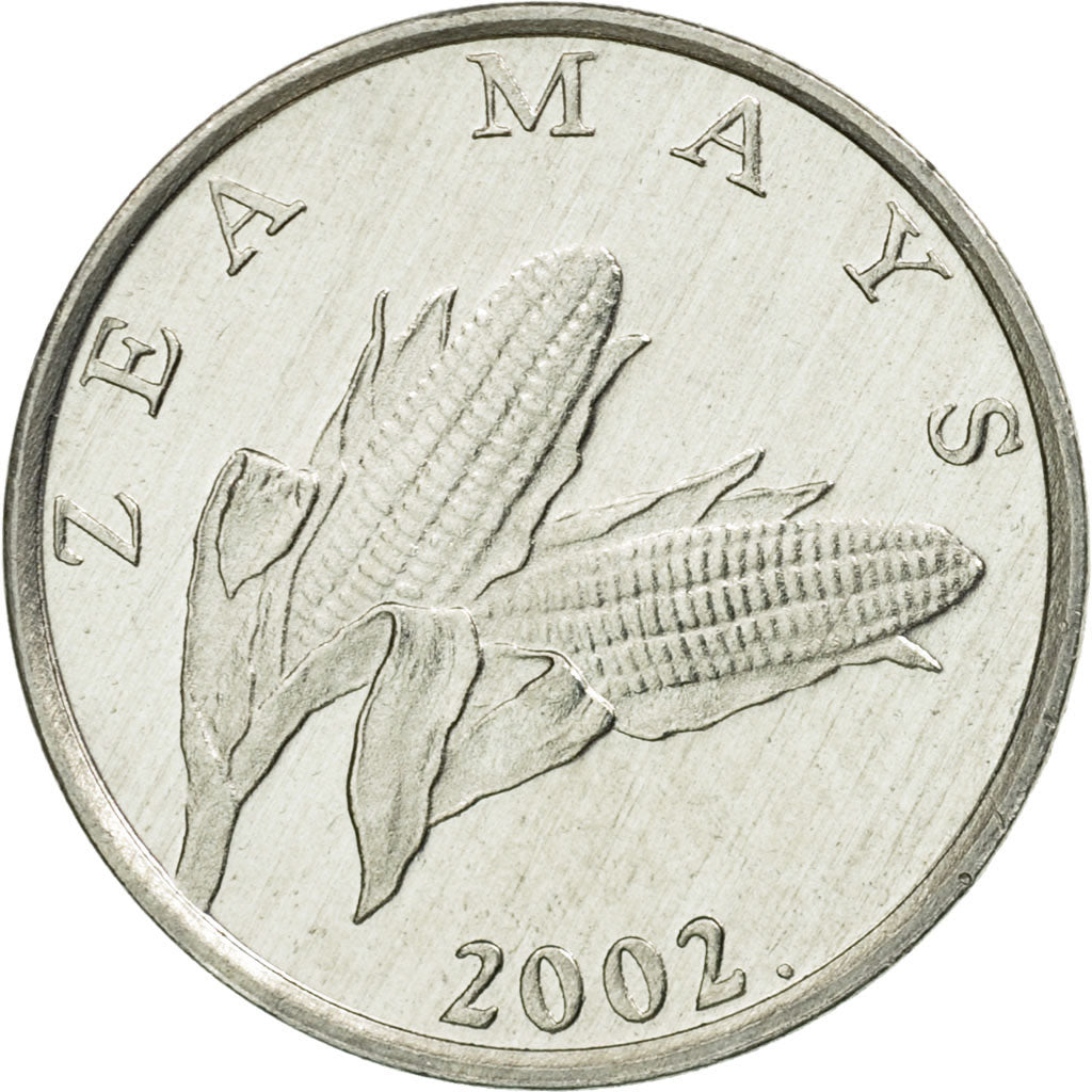 Coin, Croatia, Lipa, 2002, AU(55-58), Aluminum, KM:12