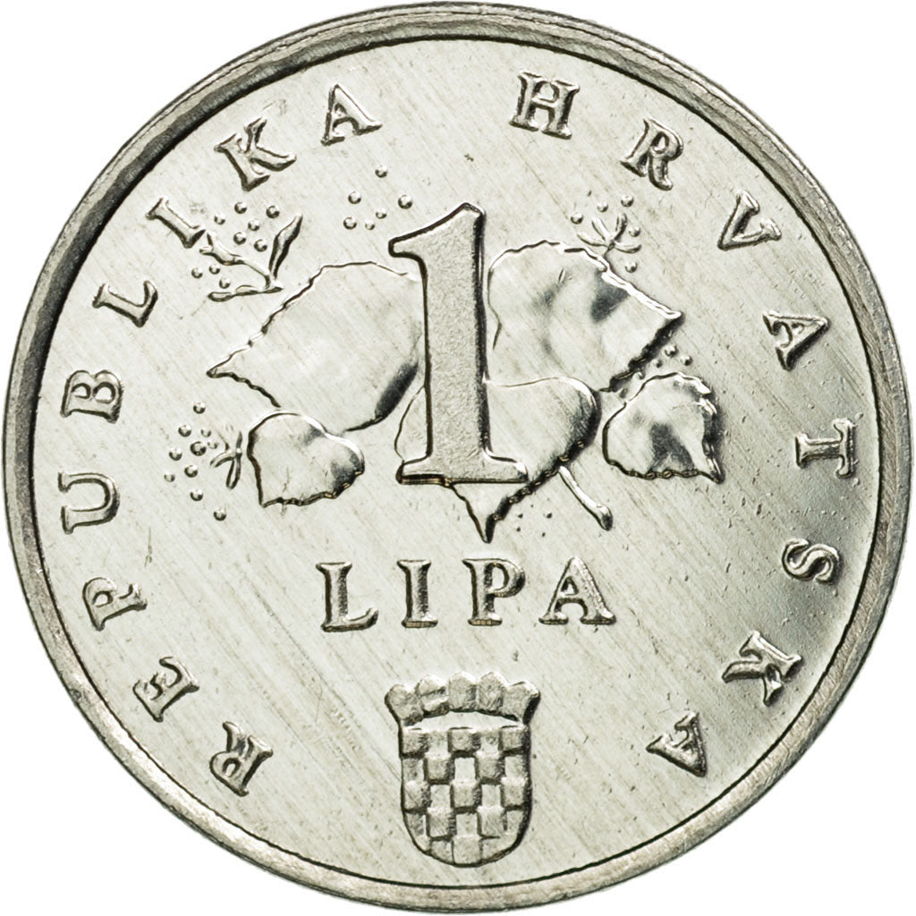 Coin, Croatia, Lipa, 2002, AU(55-58), Aluminum, KM:12
