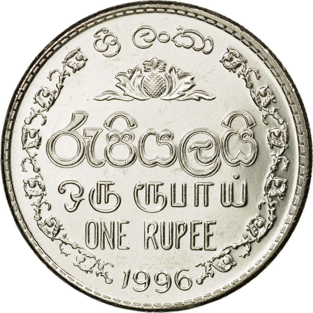 Monnaie, Sri Lanka, Rupee, 1996, SUP, Nickel Clad Steel, KM:136a