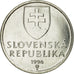 Munten, Slowakije, 5 Koruna, 1994, PR, Nickel plated steel, KM:14