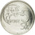 Moneda, Eslovaquia, 5 Koruna, 1994, EBC, Níquel chapado en acero, KM:14