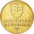 Moneta, Slovacchia, Koruna, 2002, SPL-, Acciaio placcato in bronzo, KM:12