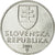 Coin, Slovakia, 10 Halierov, 2001, AU(55-58), Aluminum, KM:17