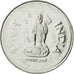 Monnaie, INDIA-REPUBLIC, Rupee, 2001, TTB, Stainless Steel, KM:92.2