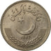Coin, Pakistan, Rupee, 1987, EF(40-45), Copper-nickel, KM:57.2