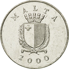 Coin, Malta, Lira, 2000, British Royal Mint, EF(40-45), Nickel, KM:99