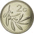 Moneda, Malta, 2 Cents, 2002, British Royal Mint, MBC, Cobre - níquel, KM:94