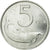 Moneta, Italia, 5 Lire, 1976, Rome, BB+, Alluminio, KM:92
