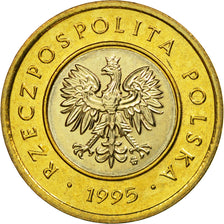 Münze, Polen, 2 Zlote, 1995, Warsaw, UNZ, Bi-Metallic, KM:283