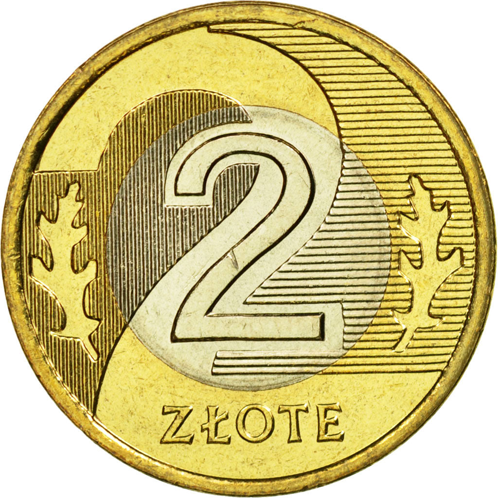 Münze, Polen, 2 Zlote, 1995, Warsaw, UNZ, Bi-Metallic, KM:283