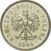 Coin, Poland, Zloty, 1994, Warsaw, MS(63), Copper-nickel, KM:282