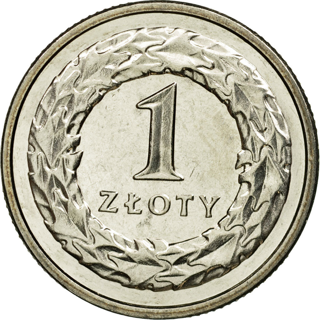 Coin, Poland, Zloty, 1994, Warsaw, MS(63), Copper-nickel, KM:282