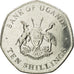 Coin, Uganda, 10 Shillings, 1987, AU(55-58), Nickel plated steel, KM:30
