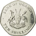 Munten, Oeganda, 10 Shillings, 1987, PR, Nickel plated steel, KM:30