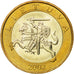 Coin, Lithuania, 2 Litai, 2002, AU(55-58), Bi-Metallic, KM:112