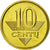 Munten, Lithouwen, 10 Centu, 1998, PR, Nickel-brass, KM:106