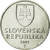 Munten, Slowakije, 2 Koruna, 2003, ZF, Nickel plated steel, KM:13