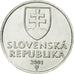 Coin, Slovakia, 10 Halierov, 2001, AU(55-58), Aluminum, KM:17