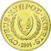 Coin, Cyprus, 10 Cents, 2004, MS(63), Nickel-brass, KM:56.3