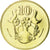 Coin, Cyprus, 10 Cents, 2004, MS(63), Nickel-brass, KM:56.3