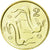 Coin, Cyprus, 2 Cents, 2003, MS(63), Nickel-brass, KM:54.3