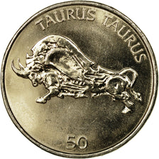 Coin, Slovenia, 50 Tolarjev, 2003, Kremnica, AU(55-58), Copper-nickel, KM:52