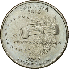 Moneta, Stati Uniti, Quarter, 2002, U.S. Mint, Denver, SPL-, Rame ricoperto in