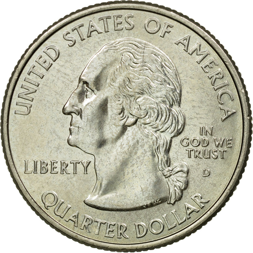 Moneta, Stati Uniti, Quarter, 2002, U.S. Mint, Denver, SPL-, Rame ricoperto in