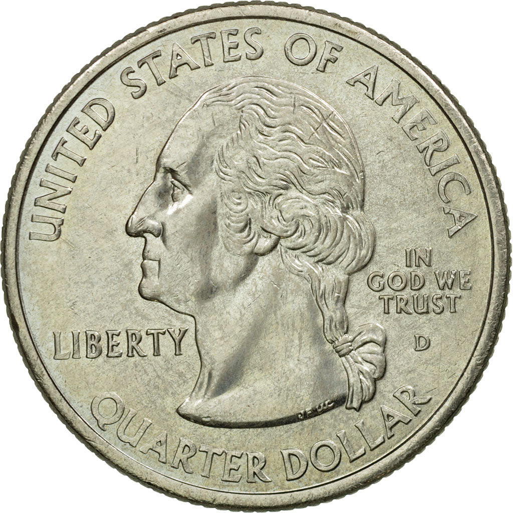 Monnaie, États-Unis, Quarter, 2002, U.S. Mint, Denver, SUP, Copper-Nickel Clad