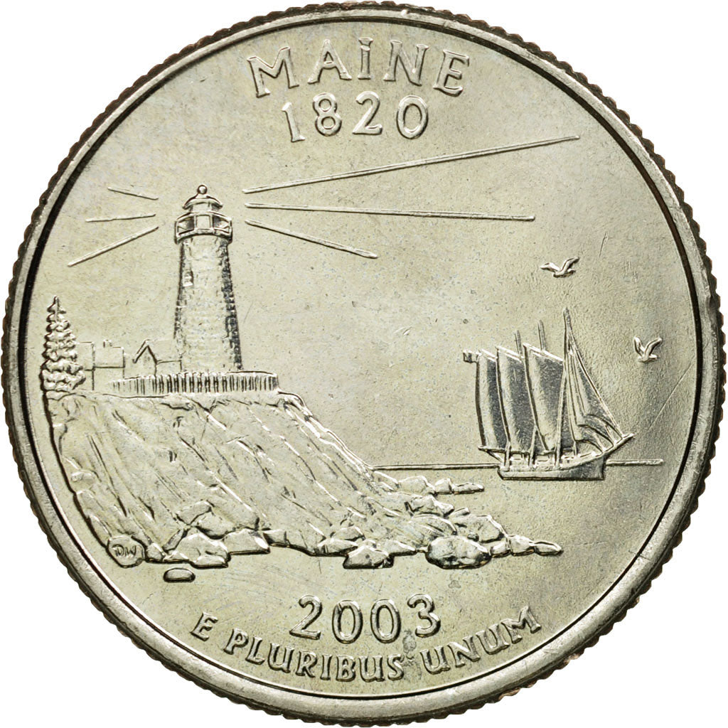 Monnaie, États-Unis, Quarter, 2003, U.S. Mint, Philadelphie, SUP, Copper-Nickel