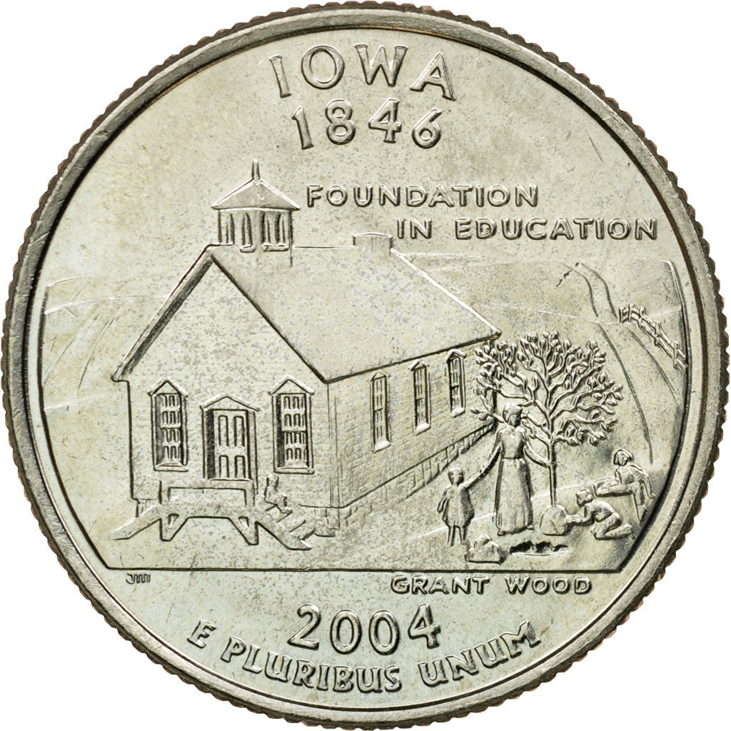 Moneta, Stati Uniti, Quarter, 2004, U.S. Mint, Denver, SPL-, Rame ricoperto in