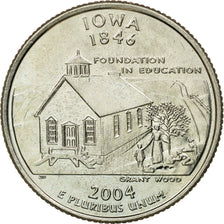 Moneta, Stati Uniti, Quarter, 2004, U.S. Mint, Denver, SPL-, Rame ricoperto in