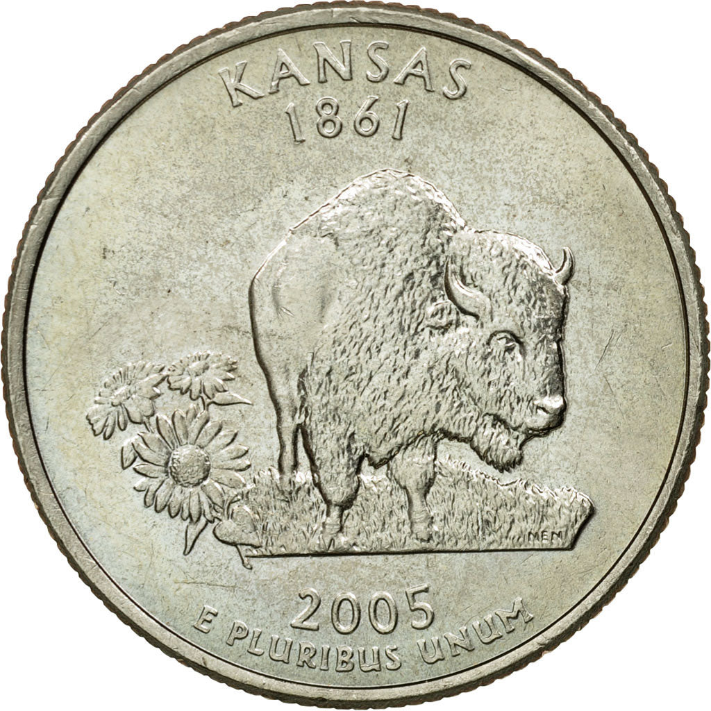 Monnaie, États-Unis, Quarter, 2005, U.S. Mint, Philadelphie, SUP, Copper-Nickel