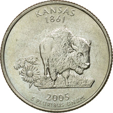 Monnaie, États-Unis, Quarter, 2005, U.S. Mint, Philadelphie, SUP, Copper-Nickel