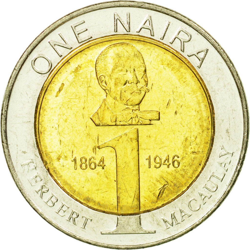 Monnaie, Nigéria, Naira, 2006, SUP, Bi-Metallic, KM:18