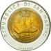 Monnaie, San Marino, 500 Lire, 1986, Rome, TTB, Bi-Metallic, KM:195