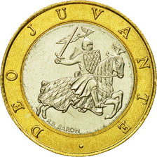 Coin, Monaco, Rainier III, 10 Francs, 2000, MS(63), Bi-Metallic, KM:163