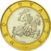 Coin, Monaco, Rainier III, 10 Francs, 2000, MS(63), Bi-Metallic, KM:163