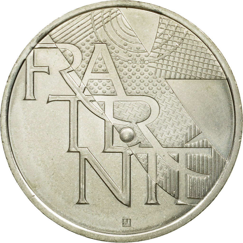 France, 5 Euro, Fraternité, 2013, MS(63), Silver